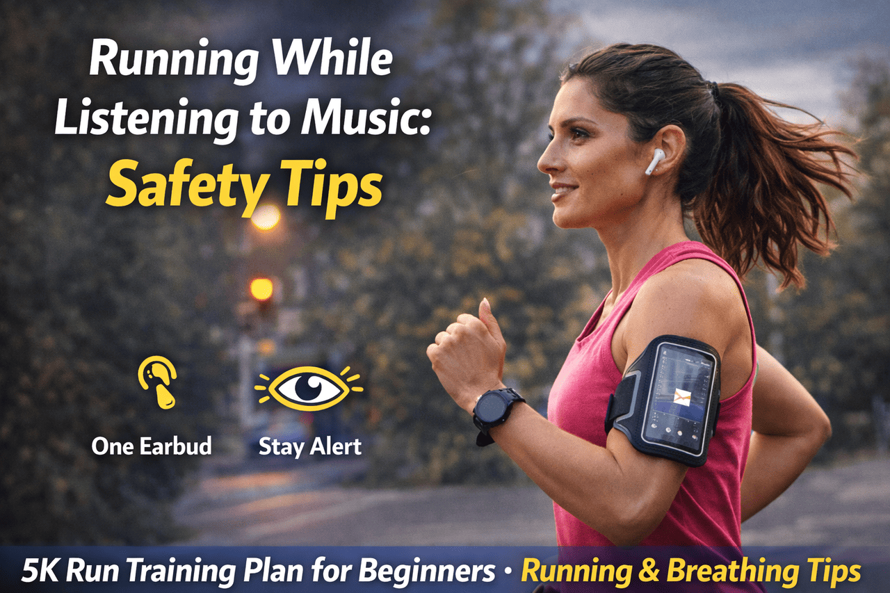 Running While Listening to Music: Safety Tips