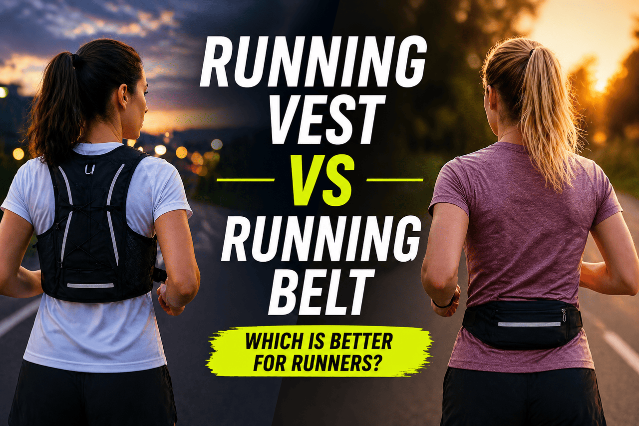 Running Vest vs Running Belt: Which Is Better for Runners?