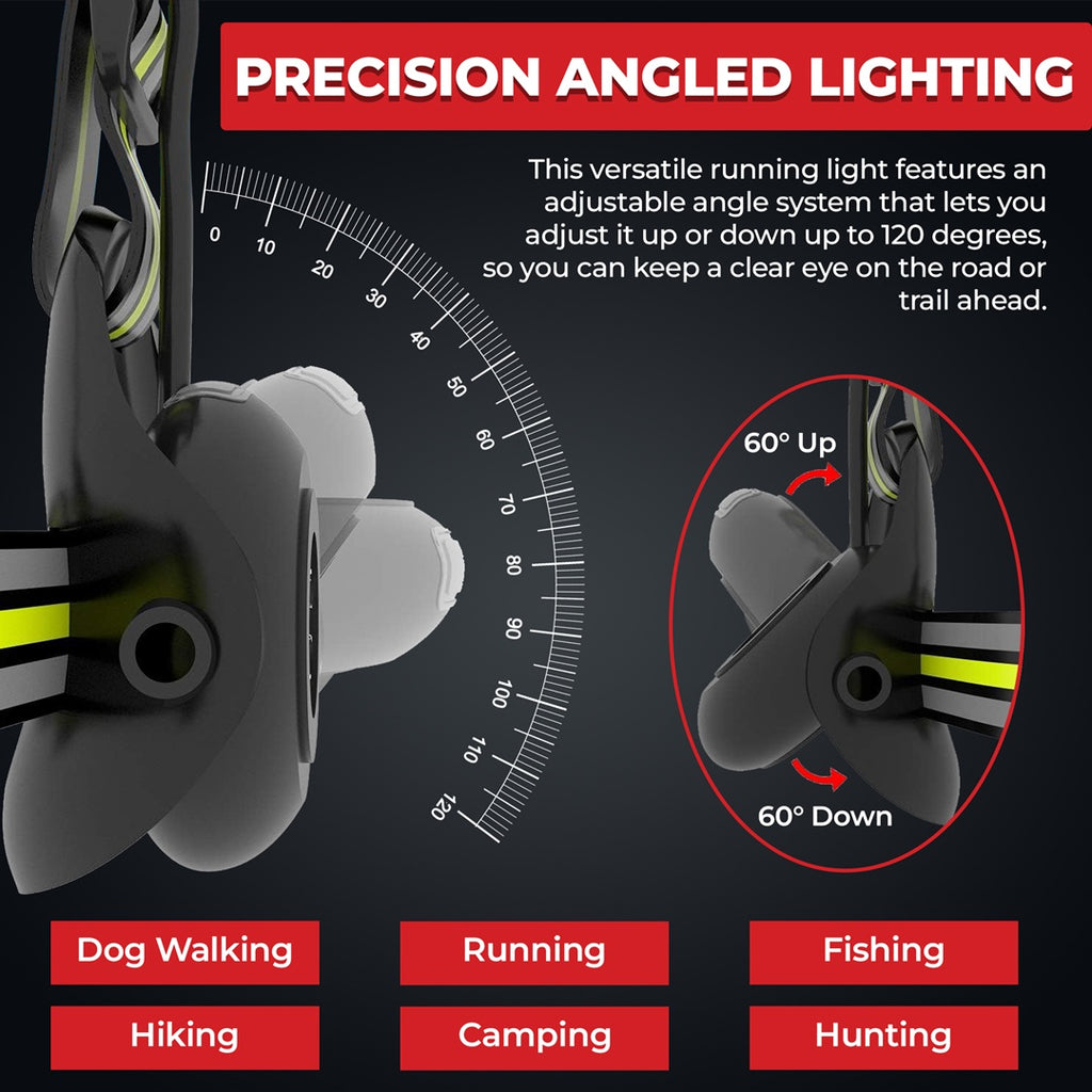 RUNNING CHEST LIGHT - BLACK JR0901