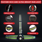 RUNNING CHEST LIGHT - BLACK JR0901