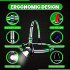 RUNNING CHEST LIGHT - GREEN JR0906