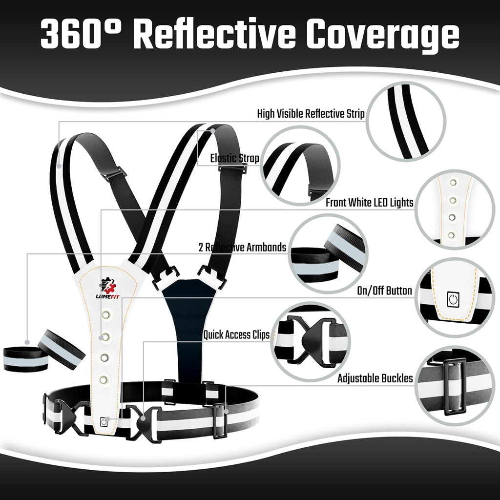 REFLECTIVE VEST - BLACK