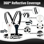 REFLECTIVE VEST - BLACK