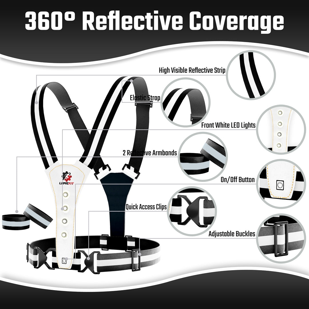 REFLECTIVE VEST - BLACK