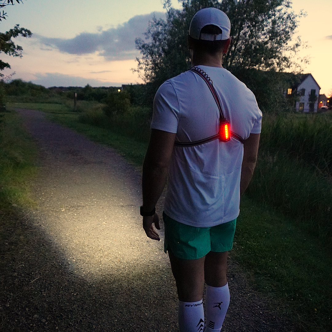 RUNNING CHEST LIGHT - RED JR0906