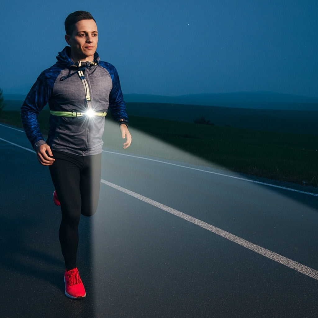 RUNNING CHEST LIGHT - BLACK JR0901