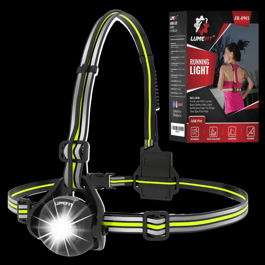 RUNNING CHEST LIGHT - BLACK JR0901
