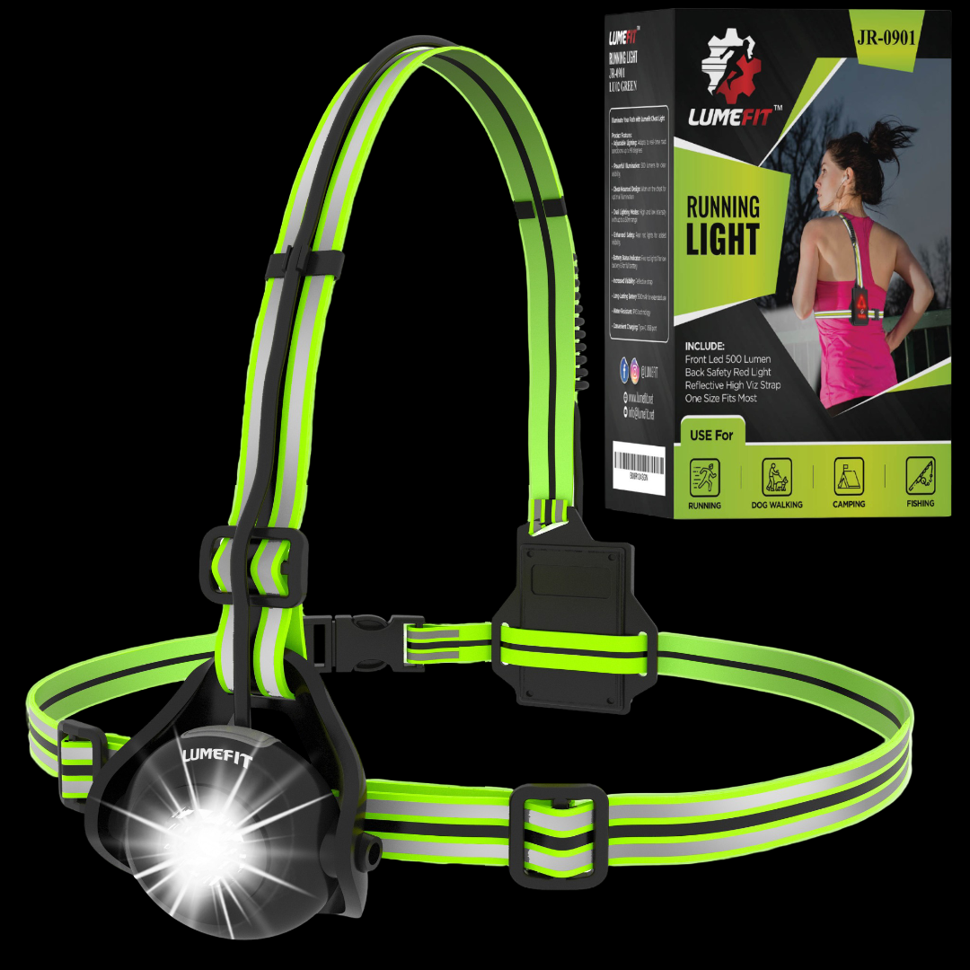 RUNNING CHEST LIGHT – GREEN JR0901