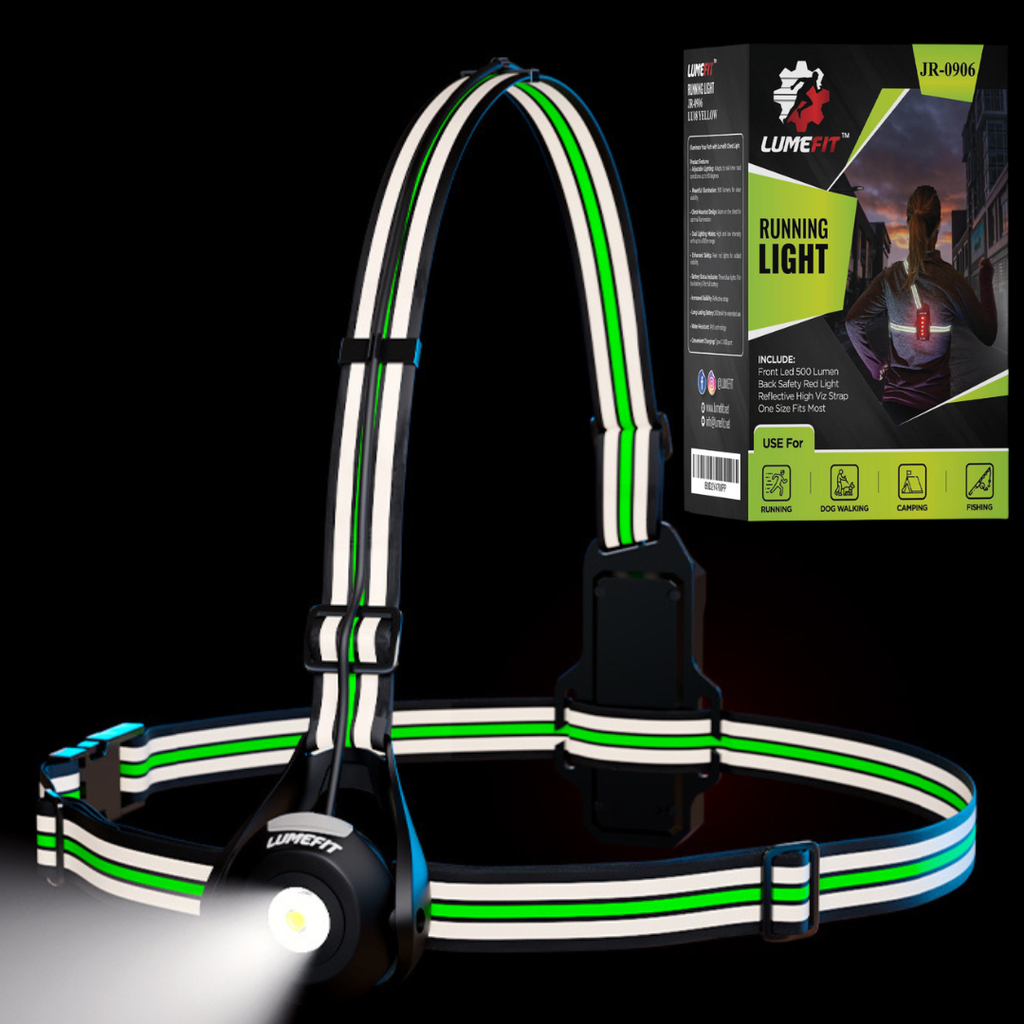 RUNNING CHEST LIGHT - GREEN JR0906