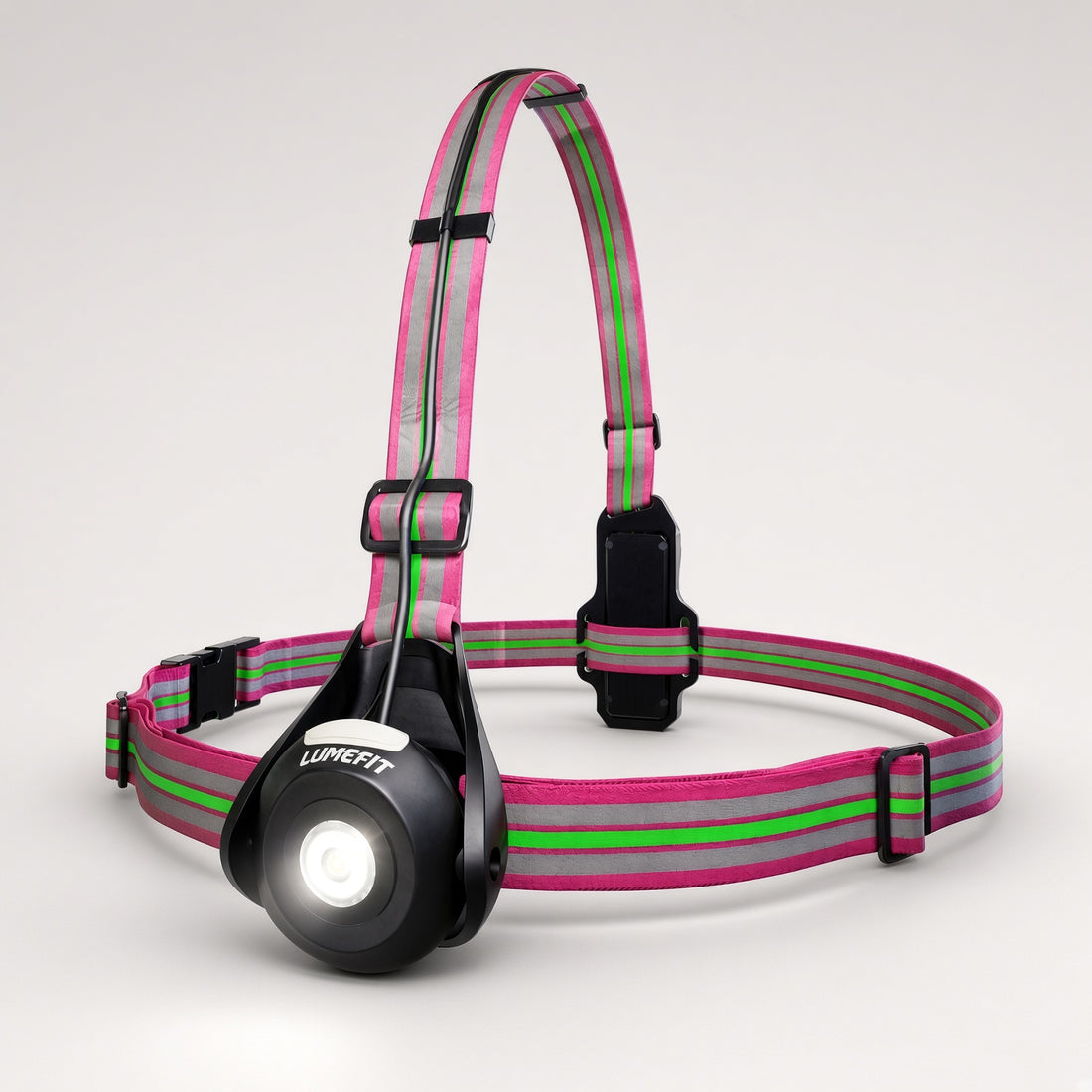 running lights for runners pink lumefit