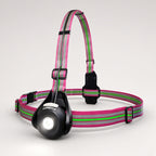 running lights for runners pink lumefit