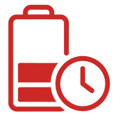 2.5–5 Hours Runtime