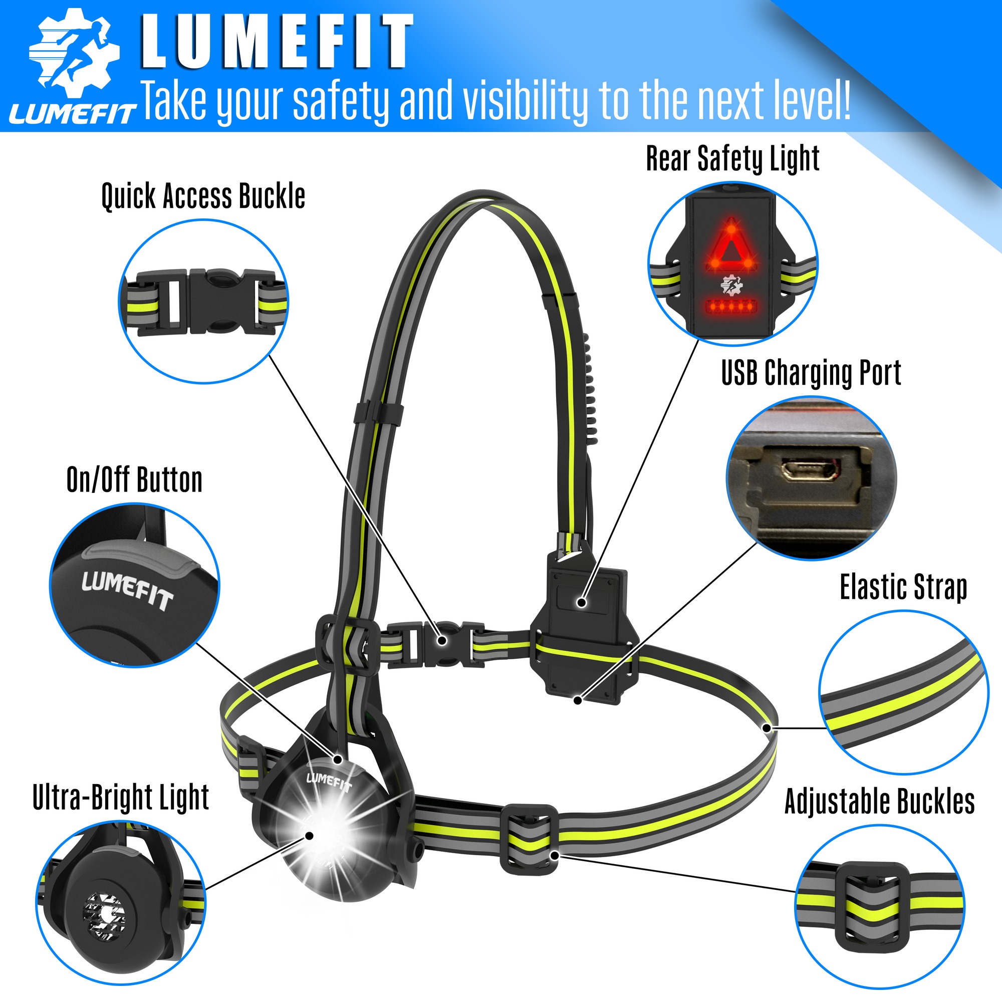 Kaufen Sie hochwertige Lauflichter für Läufer online bei LUMEFIT